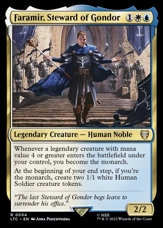Faramir, Steward of Gondor Front Face