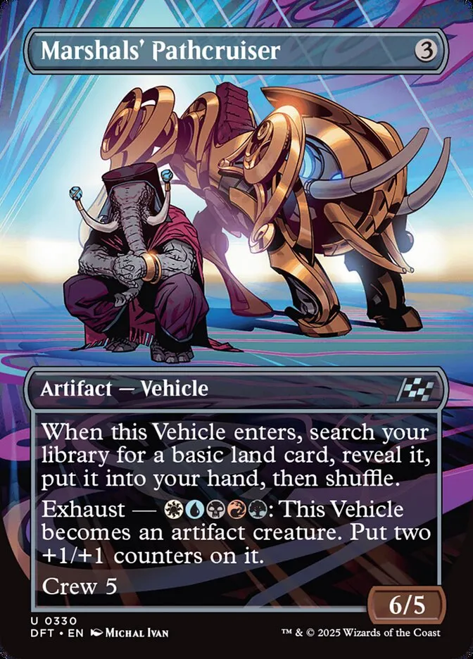 Marshals' Pathcruiser Front Face