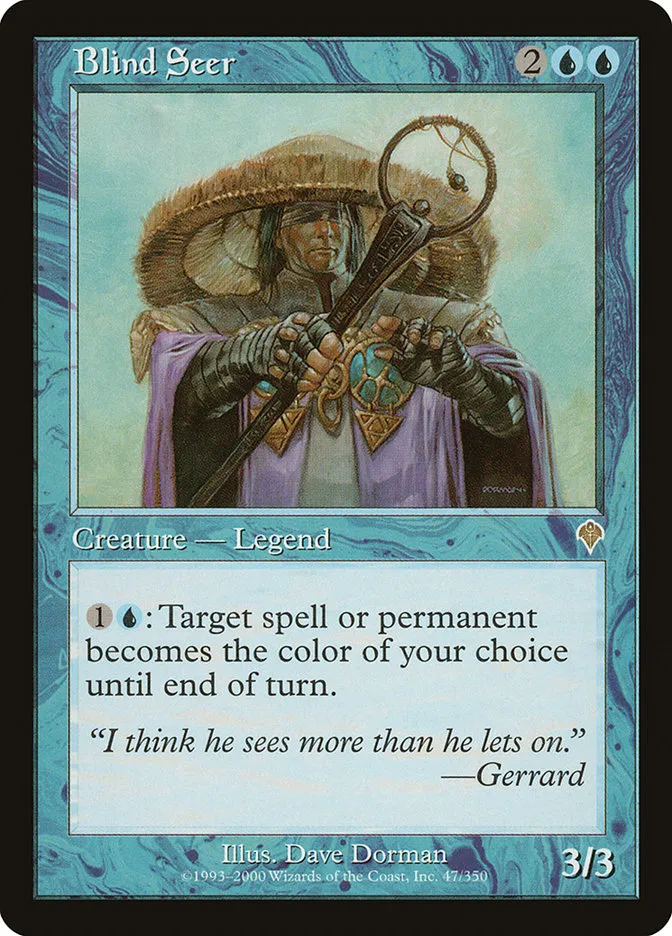 Blind Seer Front Face