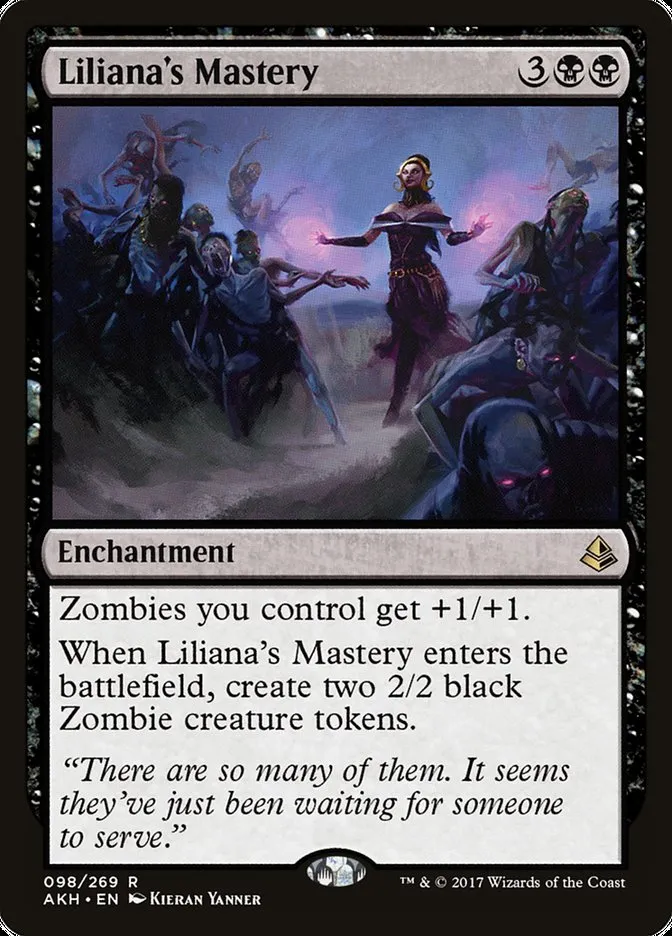 Liliana's Mastery Front Face