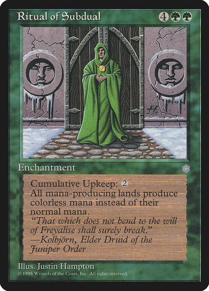 Ritual of Subdual Front Face
