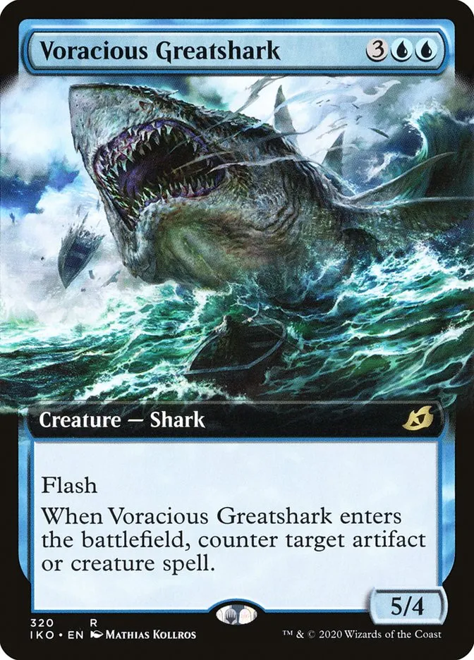 Voracious Greatshark Front Face