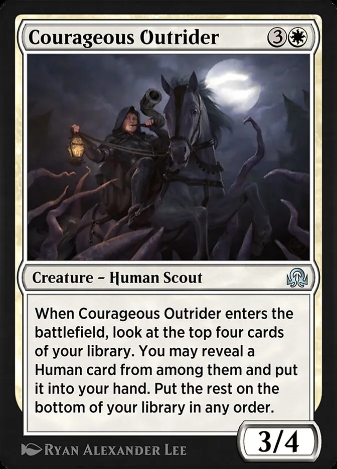 Courageous Outrider Front Face