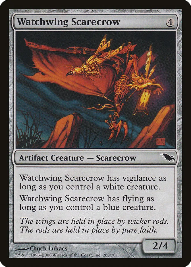 Watchwing Scarecrow Front Face