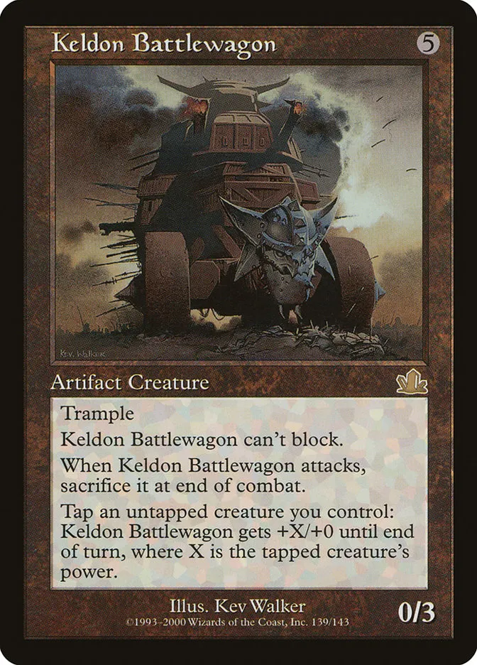 Keldon Battlewagon Front Face