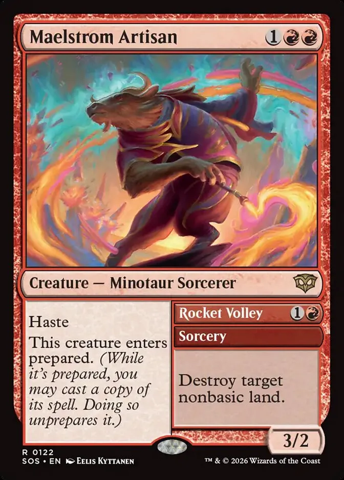 Maelstrom Artisan // Rocket Volley Front Face