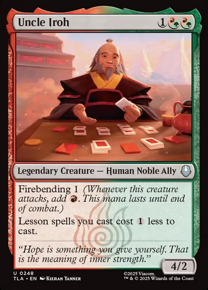 Uncle Iroh Front Face