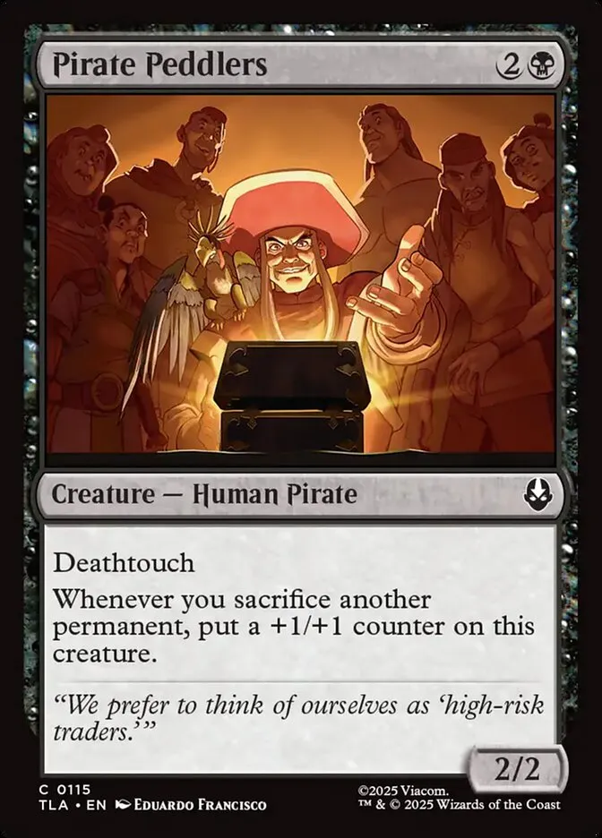 Pirate Peddlers Front Face