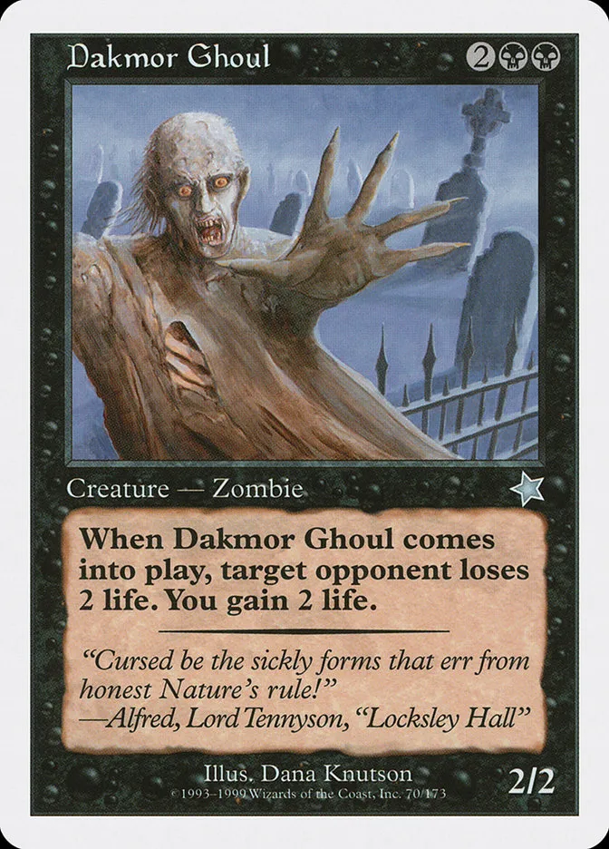 Dakmor Ghoul Front Face