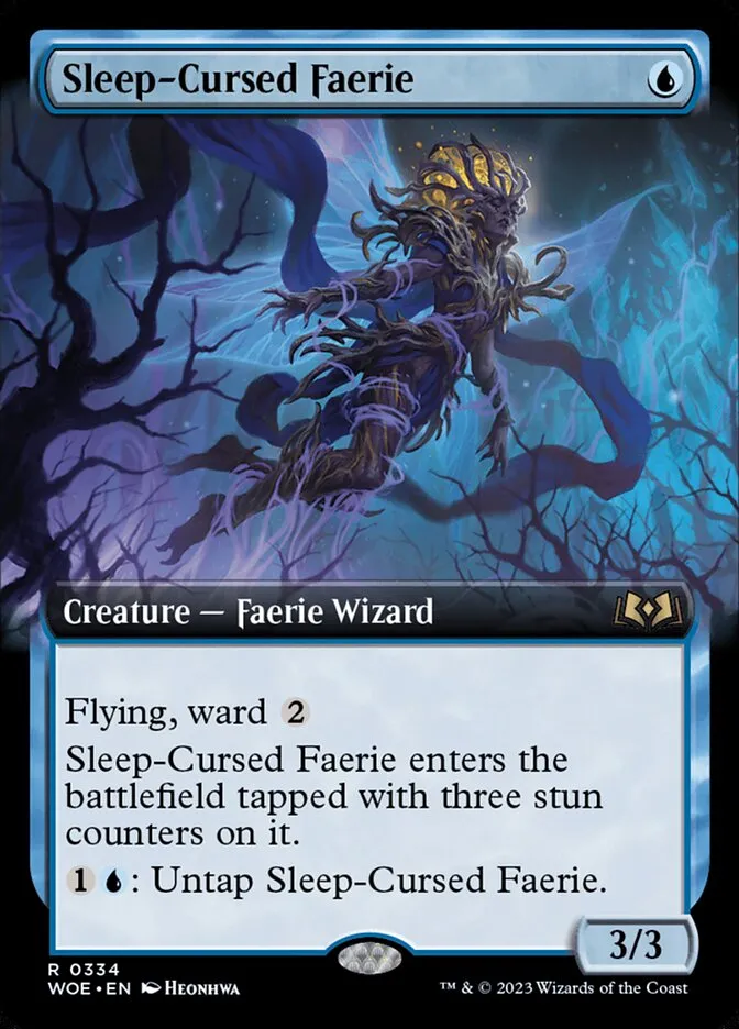 Sleep-Cursed Faerie Front Face