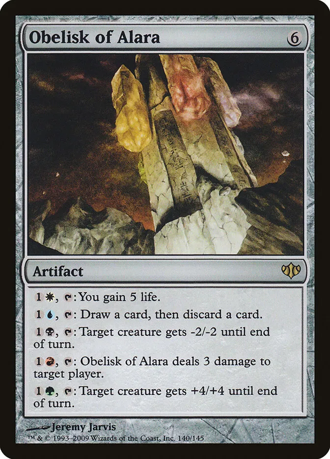 Obelisk of Alara Front Face