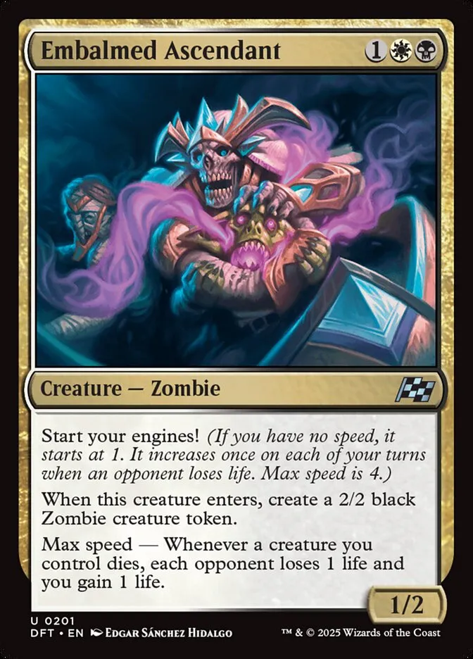 Embalmed Ascendant Front Face