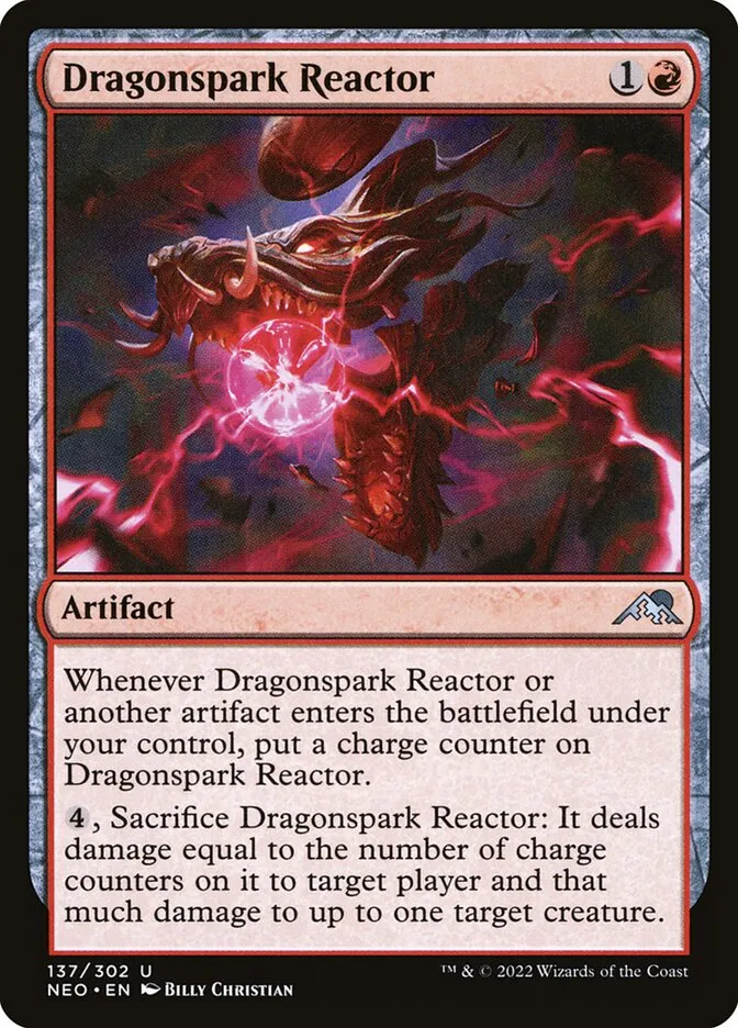 Dragonspark Reactor Front Face