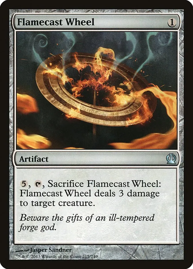 Flamecast Wheel Front Face