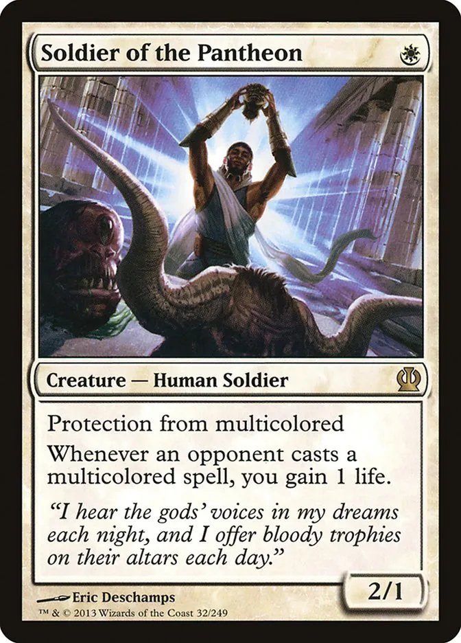 Soldier of the Pantheon Front Face