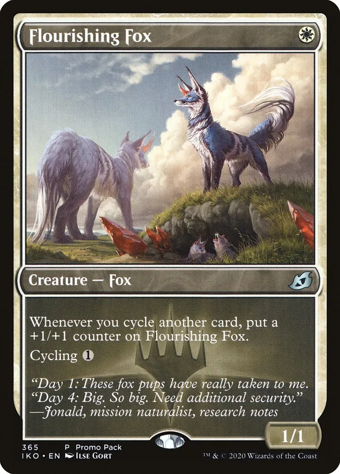 Flourishing Fox Front Face