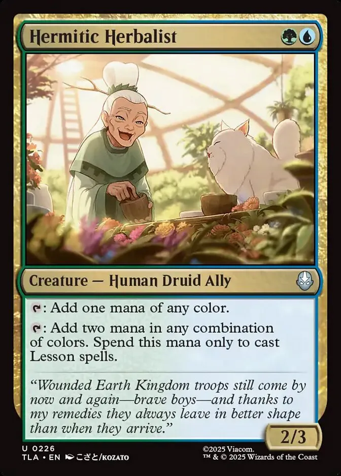 Hermitic Herbalist Front Face