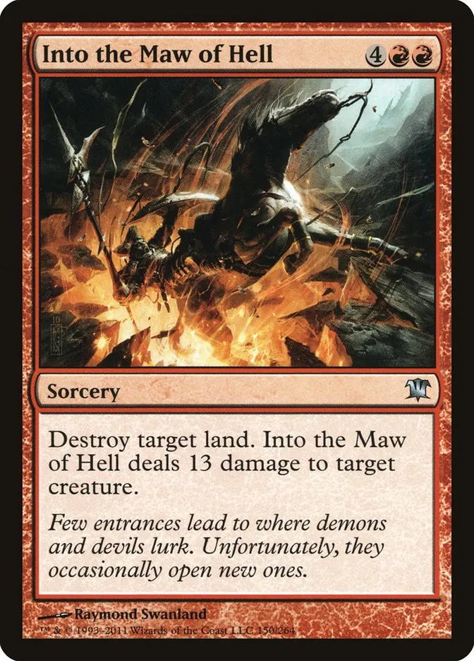 Into the Maw of Hell Front Face