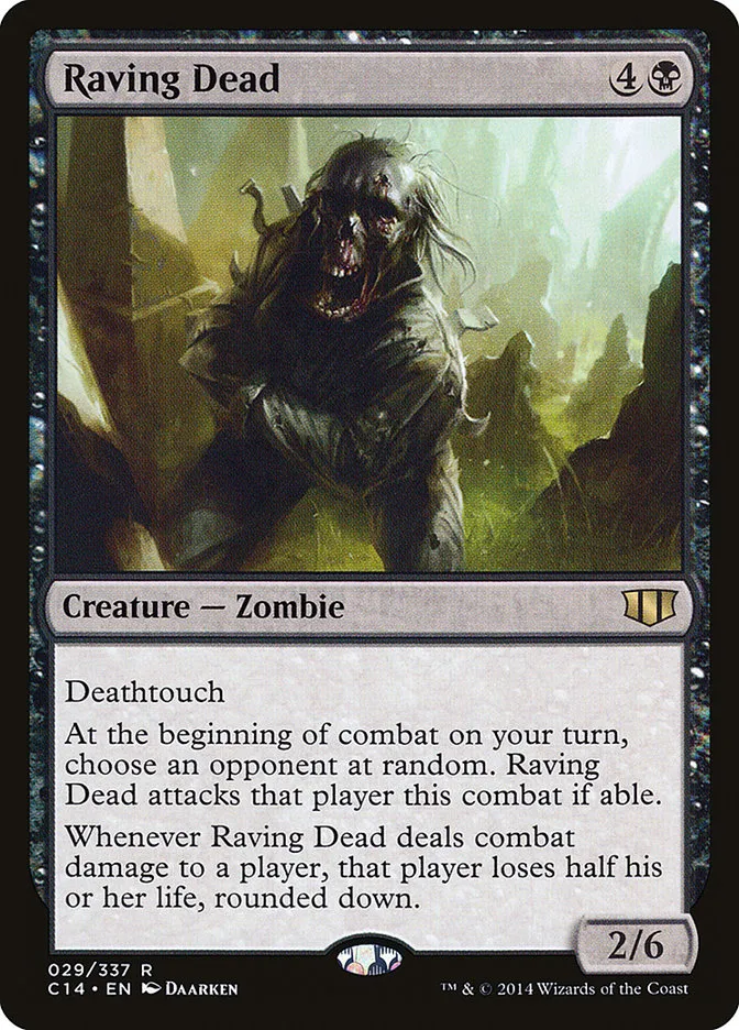 Raving Dead Front Face