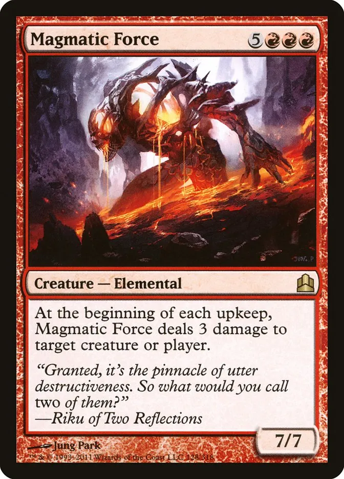 Magmatic Force Front Face