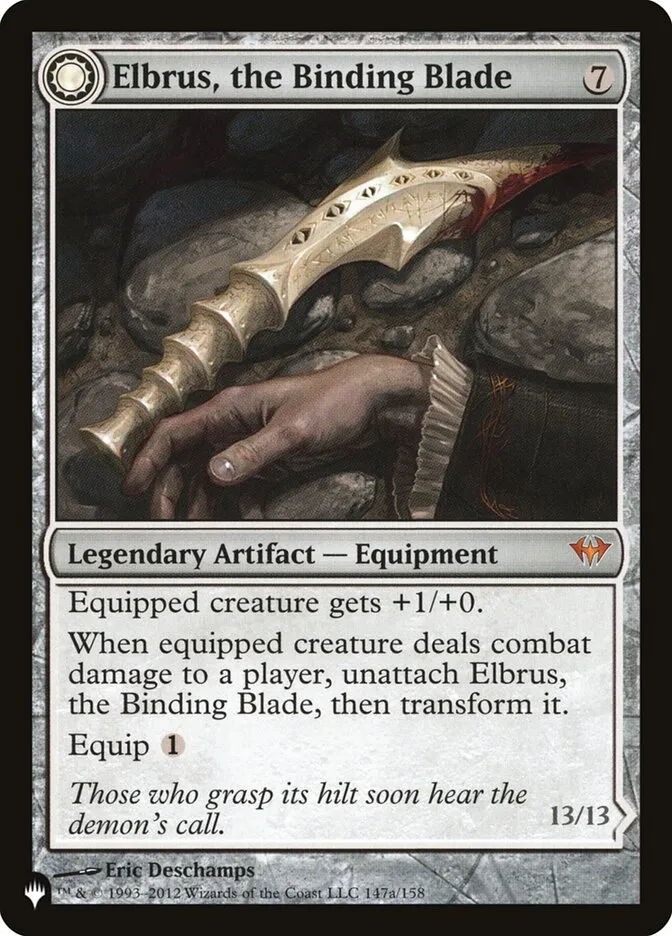 Elbrus, the Binding Blade // Withengar Unbound Front Face