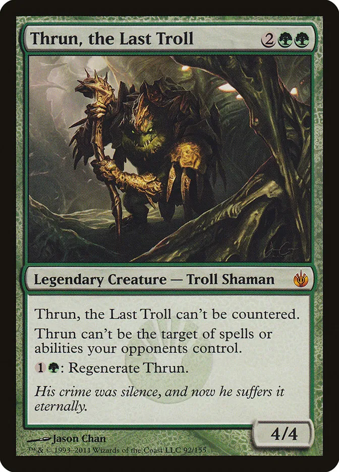 Thrun, the Last Troll Front Face