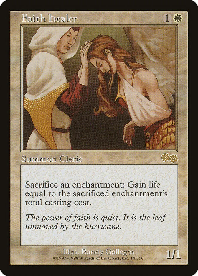Faith Healer Front Face