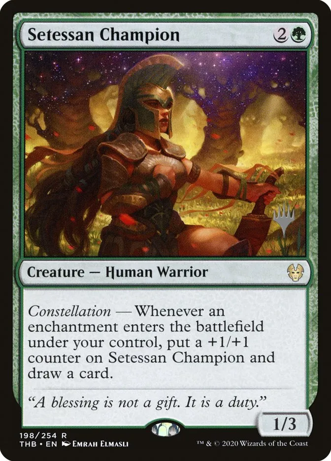 Setessan Champion Front Face