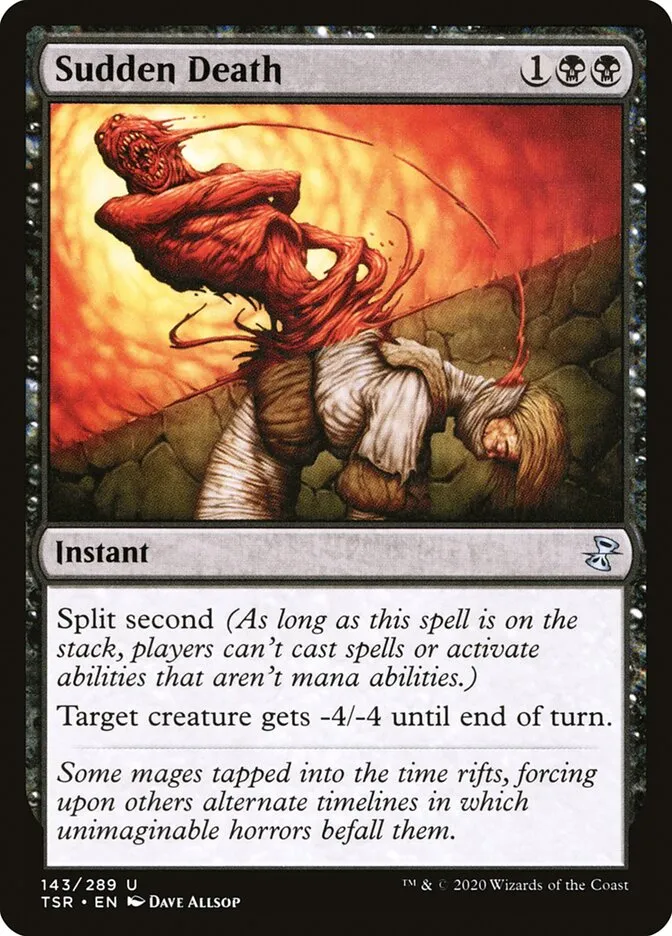 Sudden Death Front Face