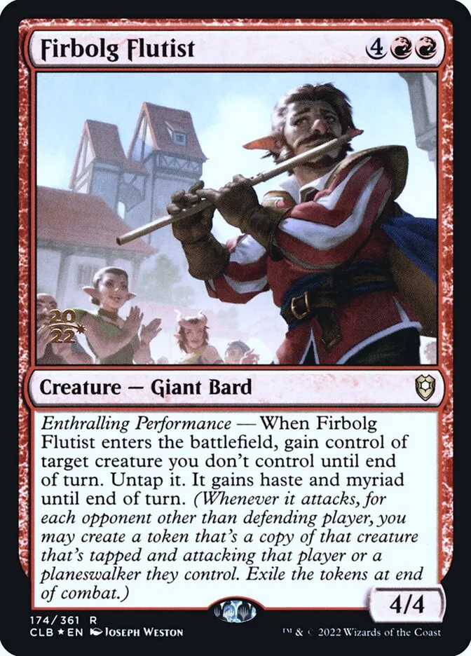 Firbolg Flutist Front Face