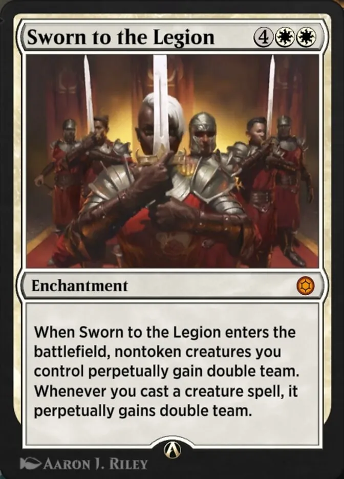 Sworn to the Legion Front Face