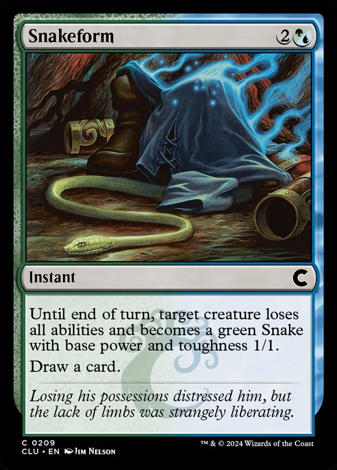 Snakeform Front Face