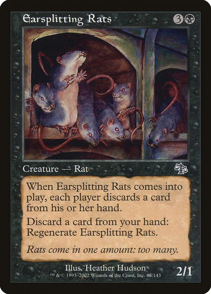 Earsplitting Rats Front Face