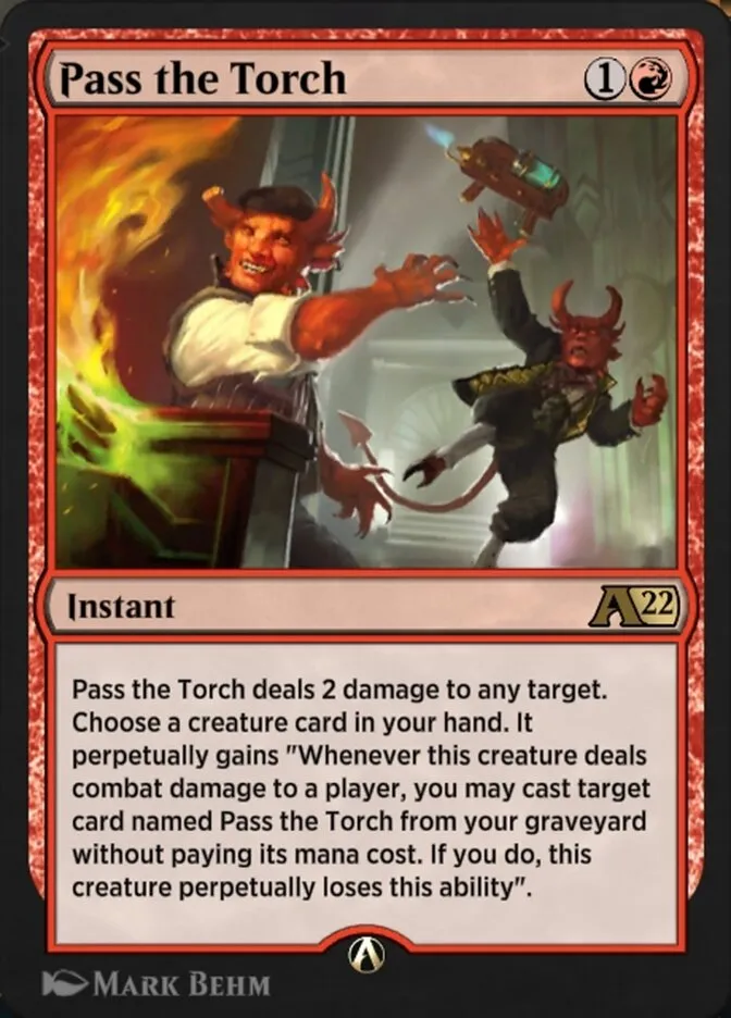Pass the Torch Front Face