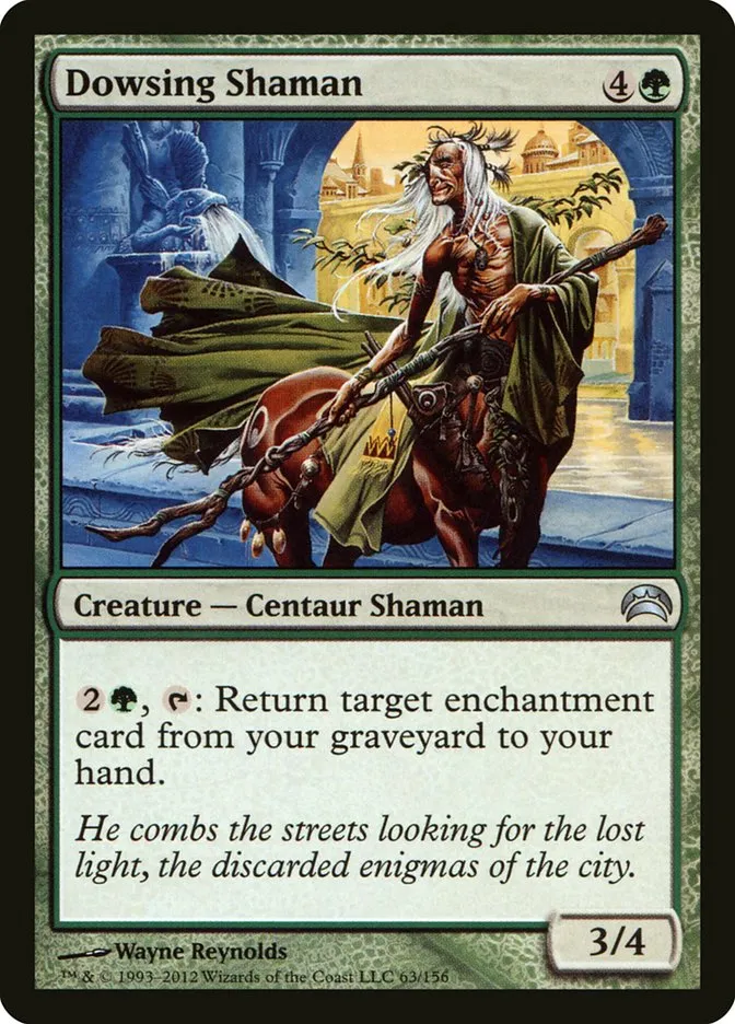 Dowsing Shaman Front Face