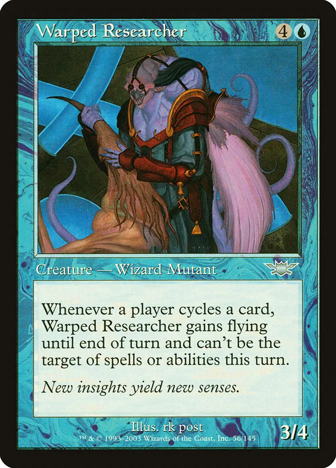 Warped Researcher Front Face