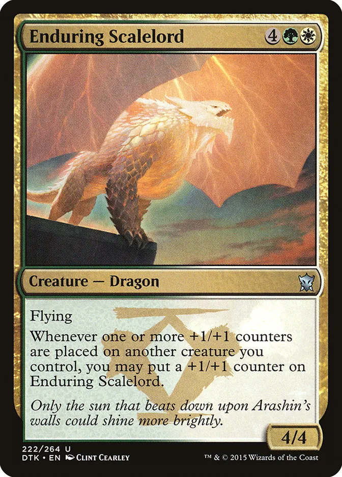 Enduring Scalelord Front Face