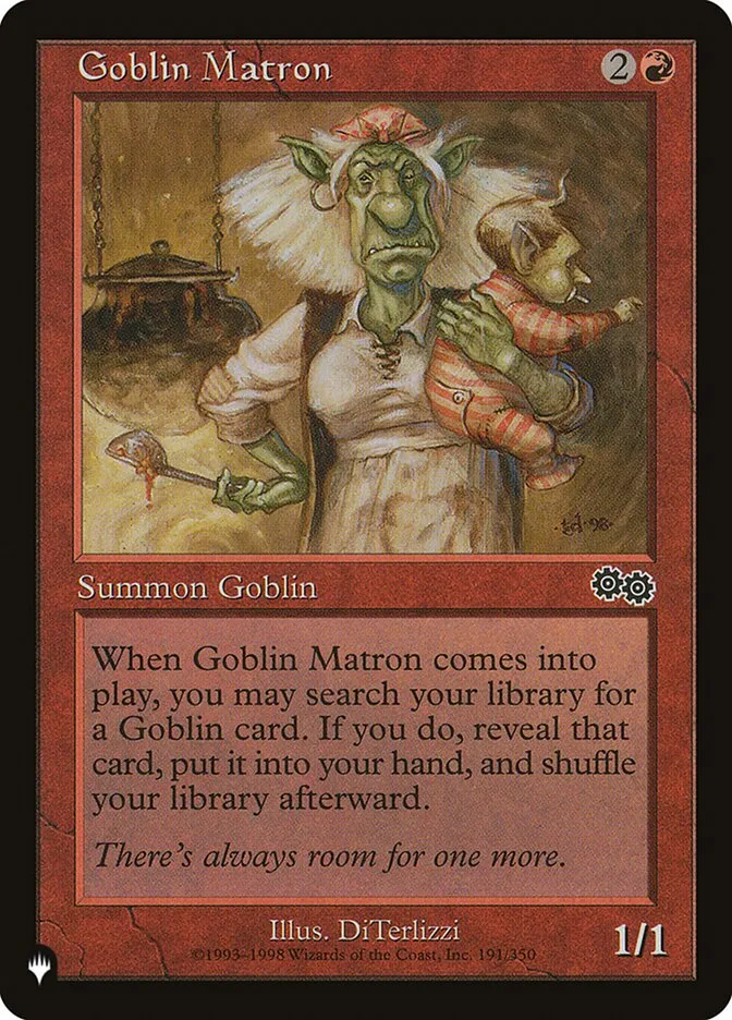 Goblin Matron Front Face