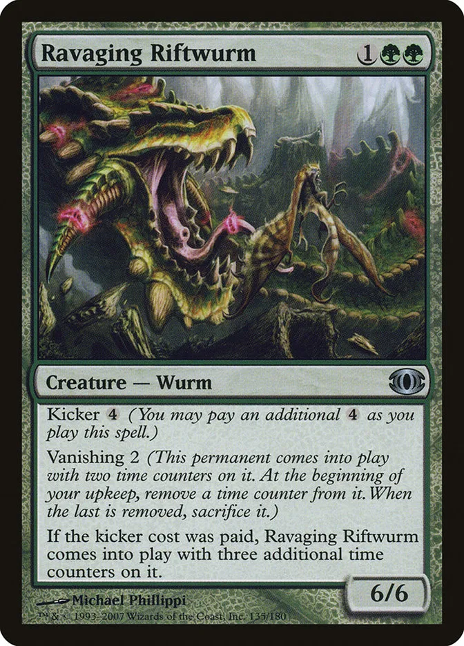 Ravaging Riftwurm Front Face