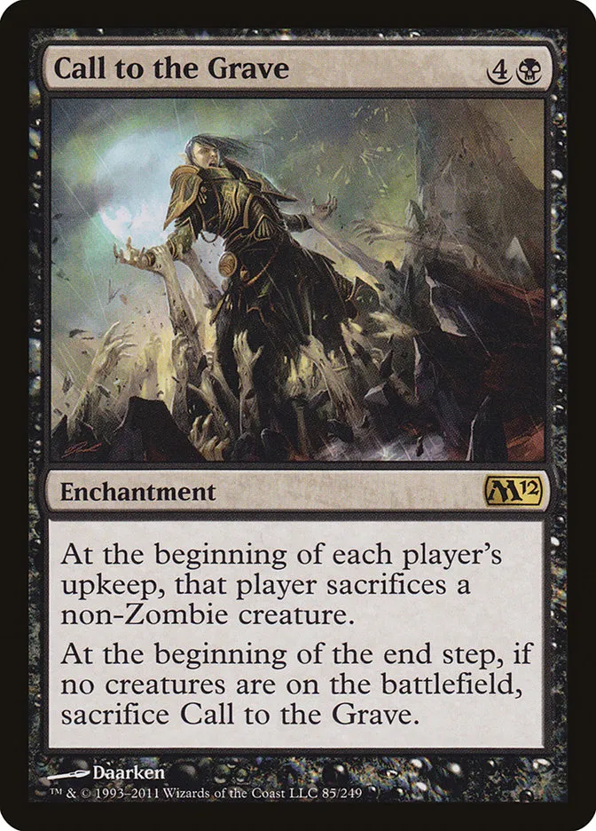 Call to the Grave Front Face