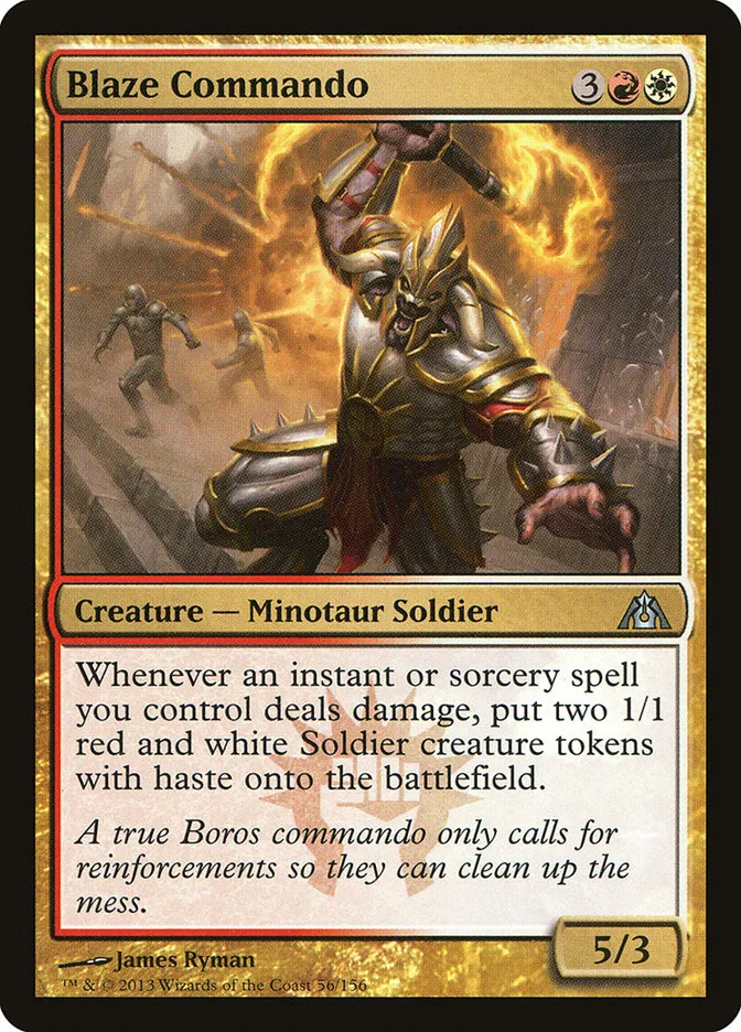Blaze Commando Front Face
