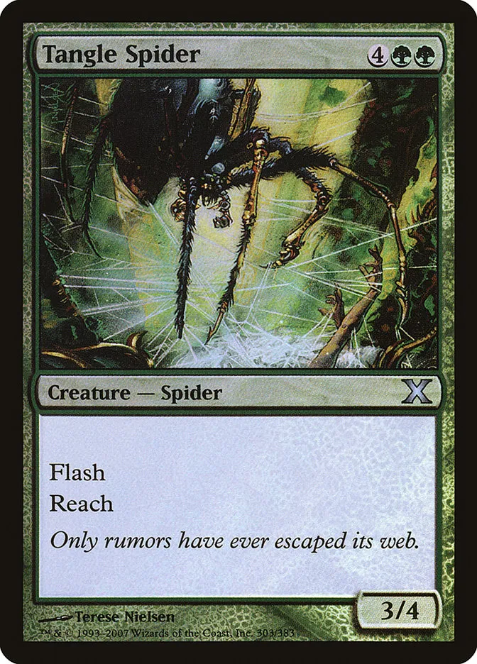 Tangle Spider Front Face