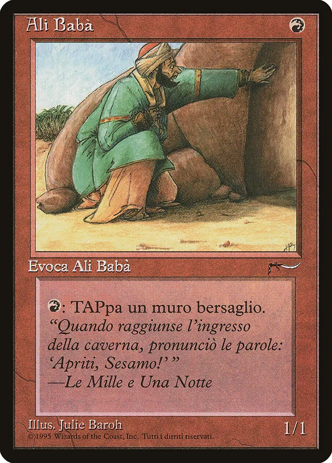 Ali Baba Front Face