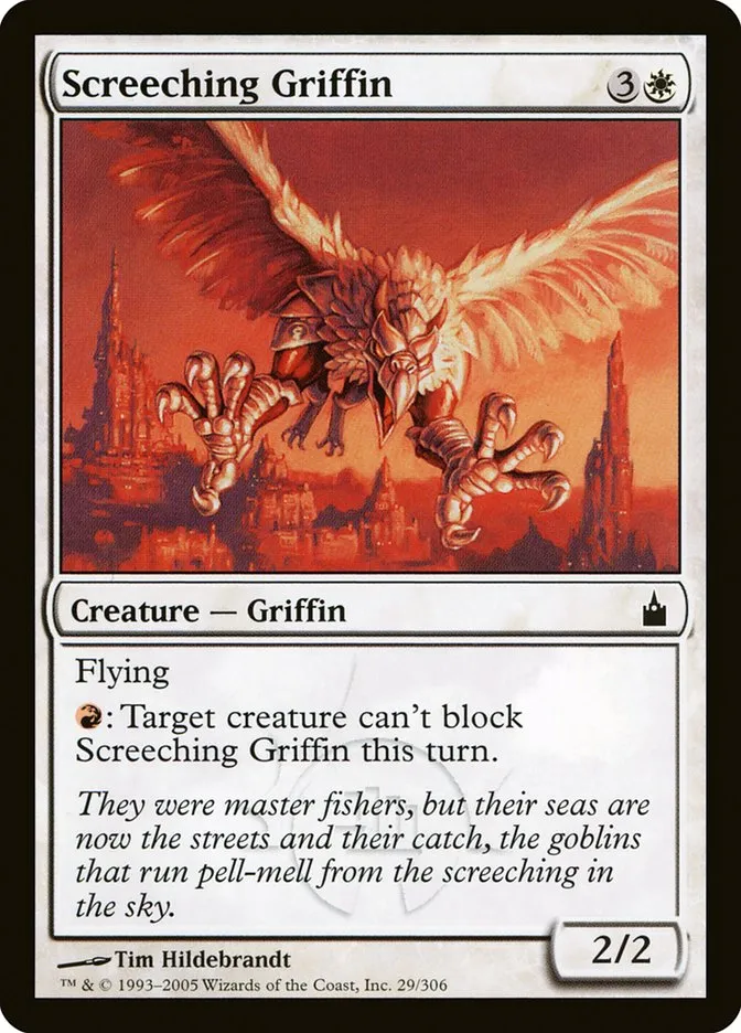 Screeching Griffin Front Face