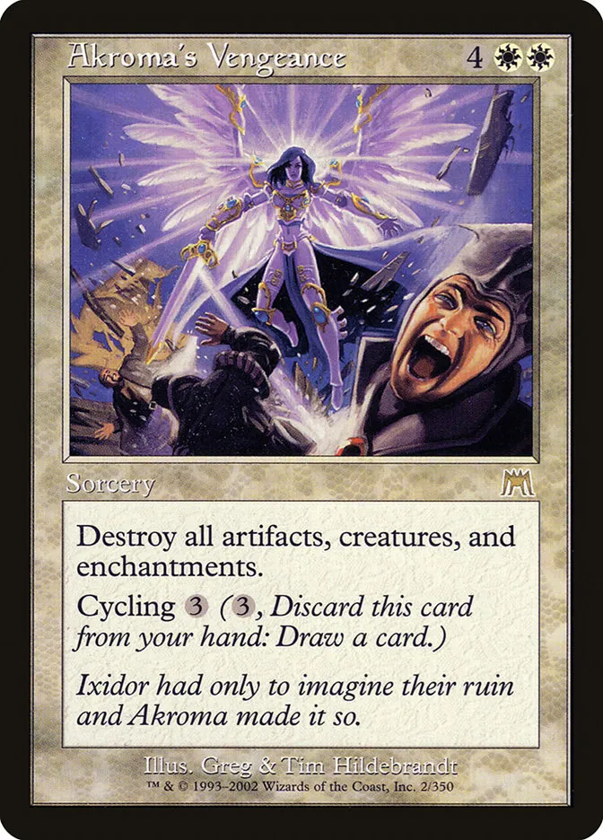 Akroma's Vengeance Front Face
