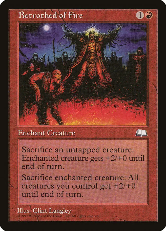 Betrothed of Fire Front Face