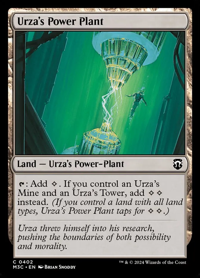 Urza's Power Plant Front Face