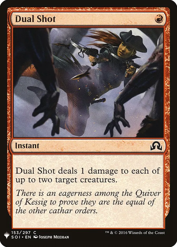 Dual Shot Front Face