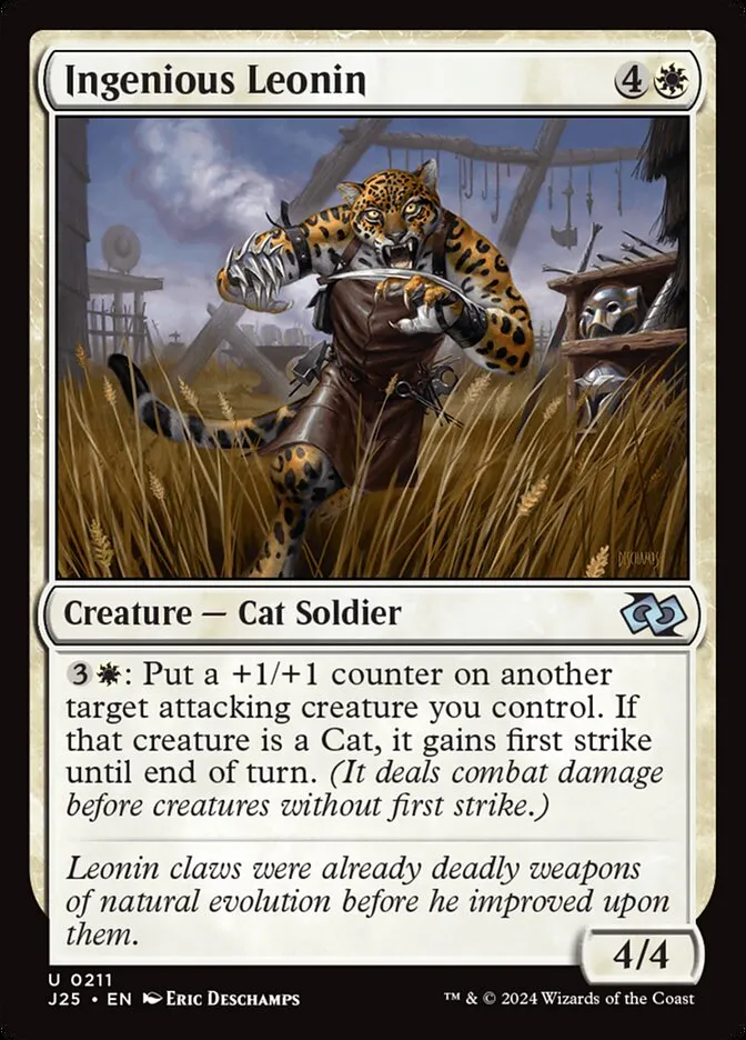 Ingenious Leonin Front Face