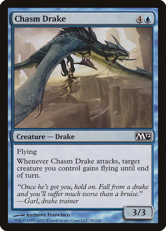 Chasm Drake Front Face
